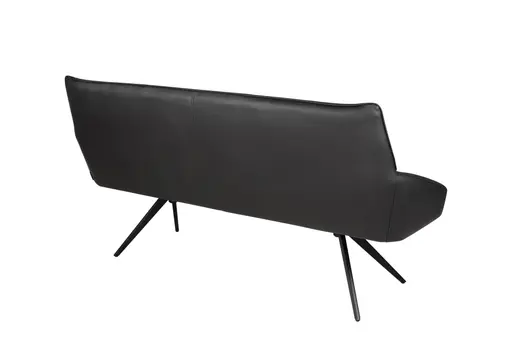 Bank MANON - Stoff, Schwarz