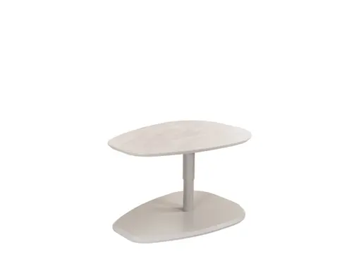 Couchtisch - höhenverstellbar, LBH ca. 80x60x47-65 cm, Steingrau