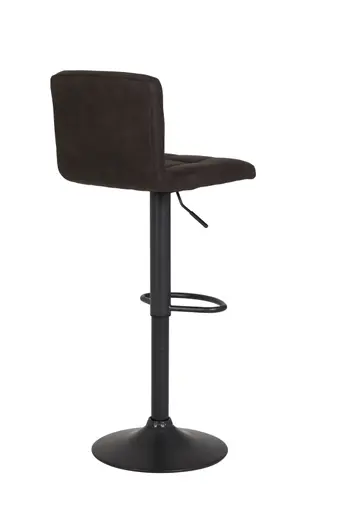 Barhocker - höhenverstellbar, Stoff, Schlamm