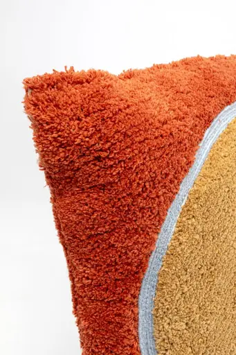 Deko-Kissen - LB ca. 50x50 cm,  Rot