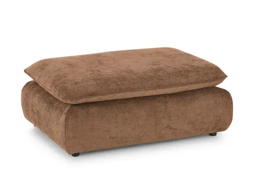 Hocker - Stoff, Terracotta