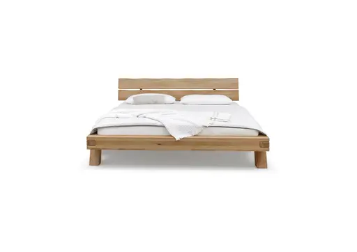Bettgestell- Liegefläche ca. 180x200 cm, Buche, Massiv, Geölt