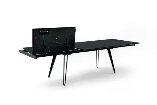 Esstisch - ausziehbar,  LB ca. 190x100 cm, Anthrazit