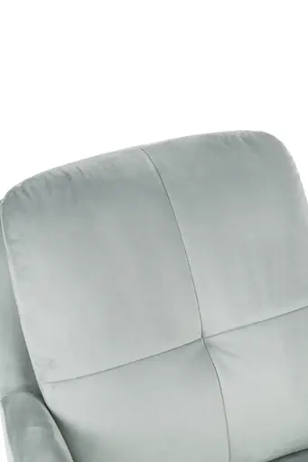 Armlehnstuhl - drehbar, Samtvelour, Mint