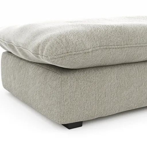 Hocker Ulf - Stoff, Beige