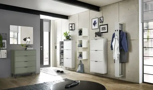 Garderobe - Hellgrau