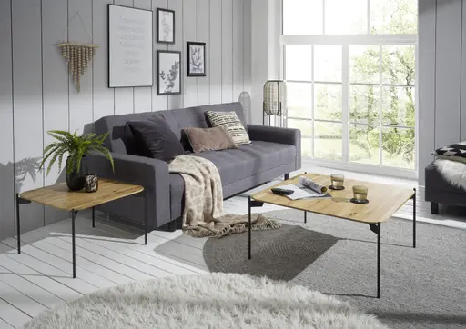 Couchtisch - BHT ca. 60x38x60 cm, Eiche massiv