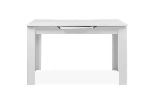 Esstisch - ausziehbar, LB ca. 125x80 cm, Weiß