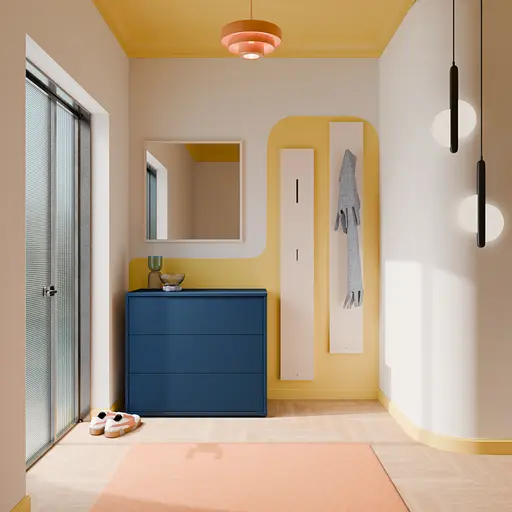Kommode FAID- B ca. 95 cm, Blau