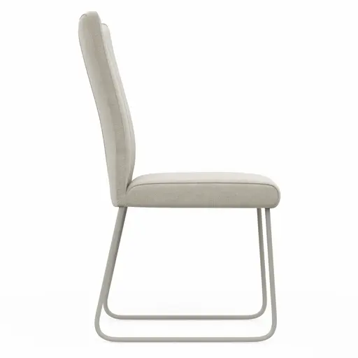 Stuhl Cosyra - Stoff, Natur