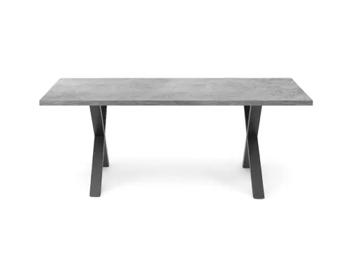 Esstisch - LB ca. 200x100 cm, Graphit, Schwarz