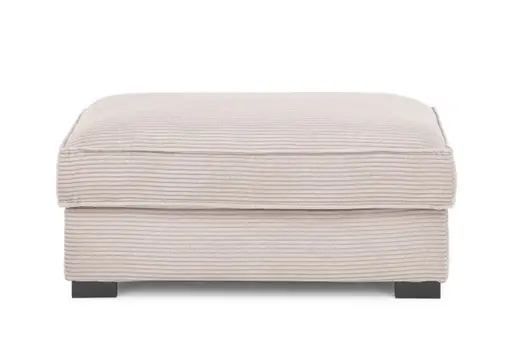 Hocker - Stoff, Rosa