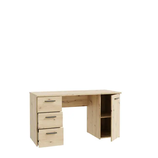 Schreibtisch FEENA- LB ca. 138x60 cm, Eiche Dekor