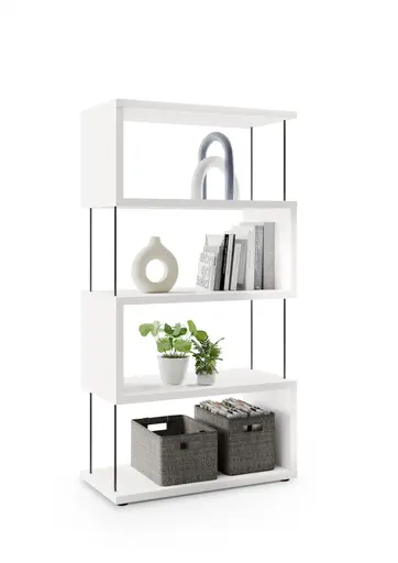 Regal - B ca. 66 cm, Weiß