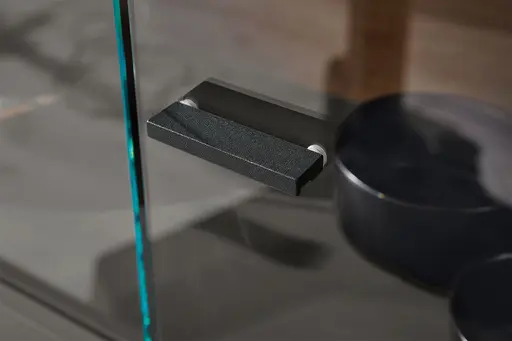 Highboard Tucson - inkl. Beleuchtung, Lack, Anthrazit