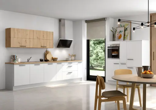 Winkelküche 52.180 1 520, weiß