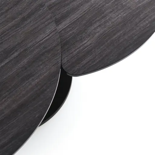 Couchtisch Spessa - LB ca. 128x80 cm, drehbar, Keramik, Anthrazit