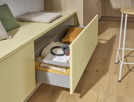 L-Küche 51.230 GL 3 525, holzfarben