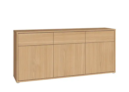 Sideboard FAID- B ca. 184 cm, Sandeiche Dekor