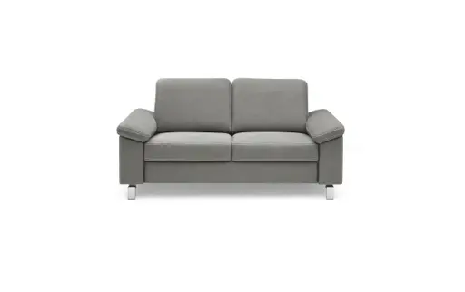 Sofa CALM PLUS - 2,5-Sitzer, Microfaser, Hellgrau
