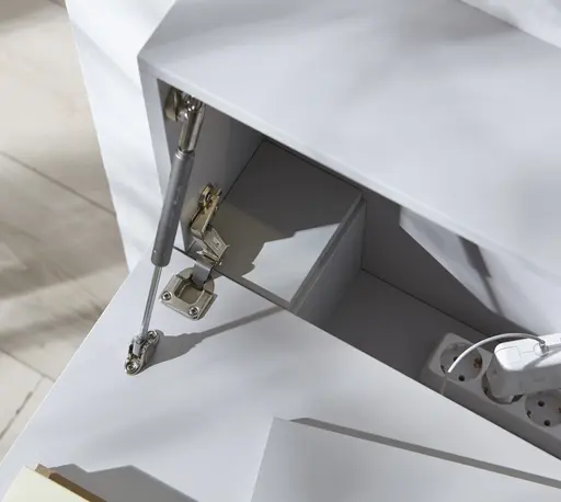 Hängeelement Parano - Lack, Silbergrau