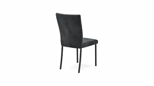 Stuhl 4110 - Stoff, Anthrazit