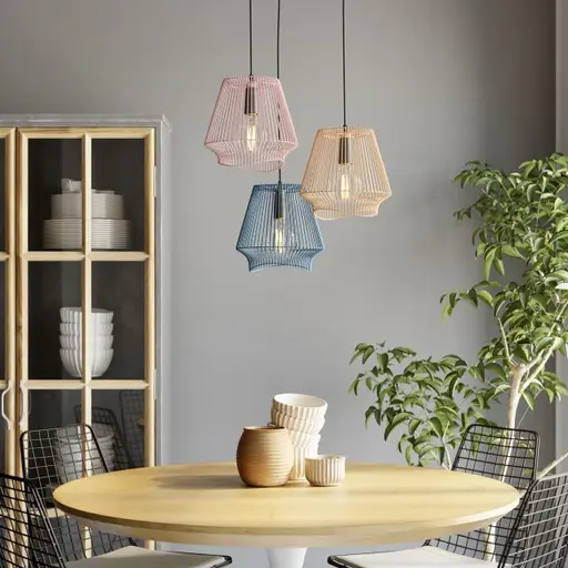 Tisch- DH ca. 120x76 cm, Eiche Dekor, Stahl, Weiß, Lackiert