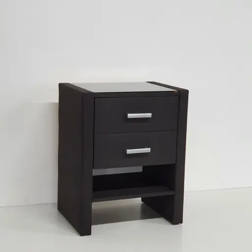 Nako HOLLIE- 2 Schübe, Stoff, Anthrazit