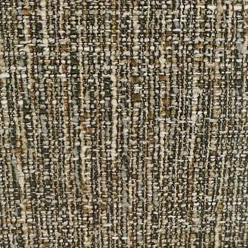 Armlehnstuhl MARCIA - drehbar, Stoff, Braun