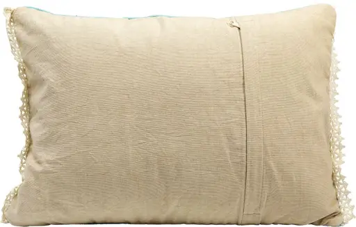 Deko-Kissen - LB ca. 60x40 cm,  Ornament, Grau