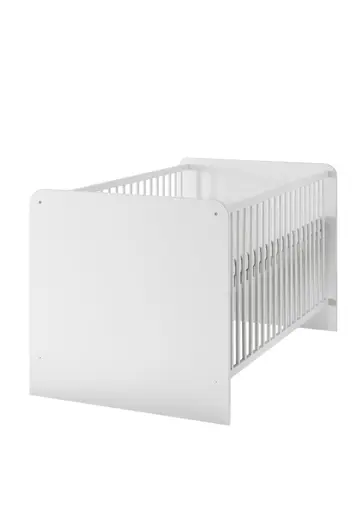 Babybett- Liegefläche ca. 70x140 cm, Weiß
