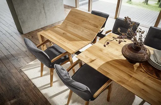 Armlehnstuhl Wilshere - Stoff, Anthrazit