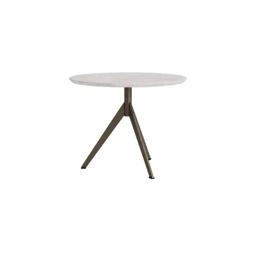 Couchtisch Volaris P - DH ca. 50x34 cm, HPL, Graubeige