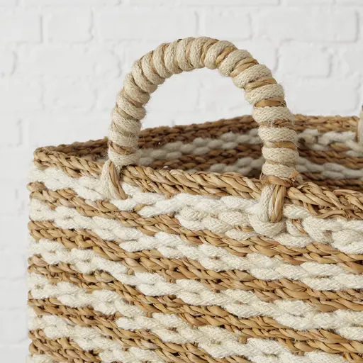 Korb - BHT ca. 35,1x37,9x34,2 cm, Natur