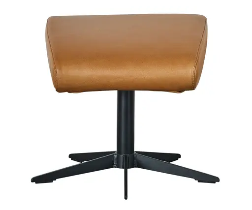 Hocker Girona - Leder, Cognac