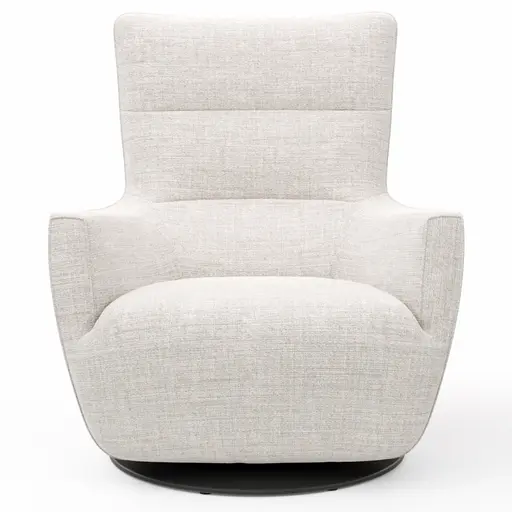 Sessel Lilaia - inkl. Dreh- und Wippfunktion, Stoff, Kaschmir