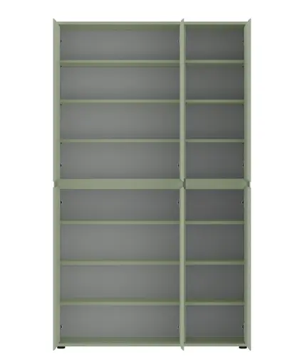 Schuhschrank - B ca. 111,5 cm, Salbei