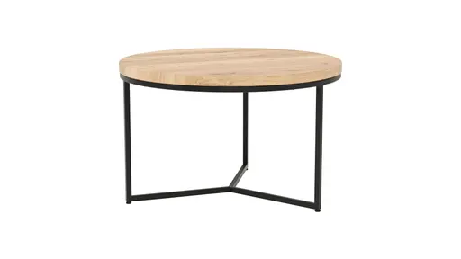 Couchtisch Farmingdale - LBH ca. 85x85x52 cm, Eiche massiv, legno