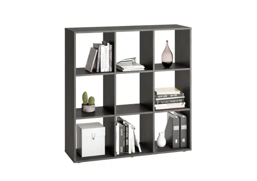 Regal- B ca. 104 cm, Grau