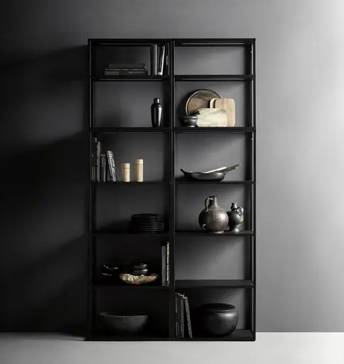 Inselküche 53.190 CO 9 519, Onyxschwarz matt Antifingerprint