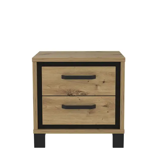 Nachtkommode FARIDA - Eiche Dekor