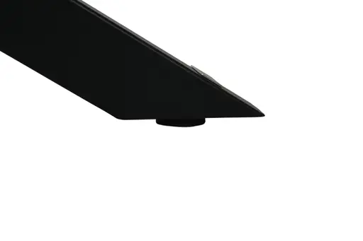 Esstisch MAKAIO - ausziehbar, LB ca. 180x90 cm, Eiche Furnier, Schweizer Kante, Schwarz