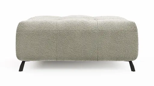 Hocker Comodo - Stoff, Offwhite