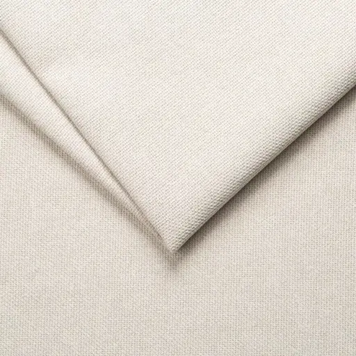 Ecksofa - 3-Sitzer, Ecke rechts, Stoff, Creme