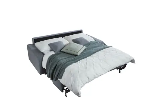 Faltbett - 2-Sitzer, Stoff, Grau