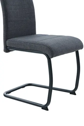 Freischwinger - Stoff, Anthrazit