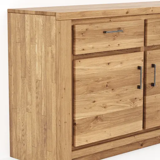 Sideboard Farmingdale - Eiche massiv, natur geölt