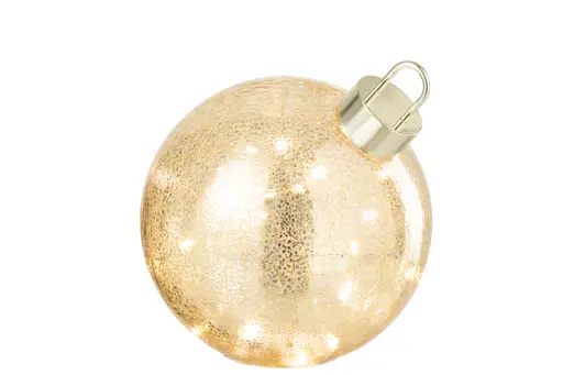 LED Weihnachtskugel - DH ca. 20x20 cm