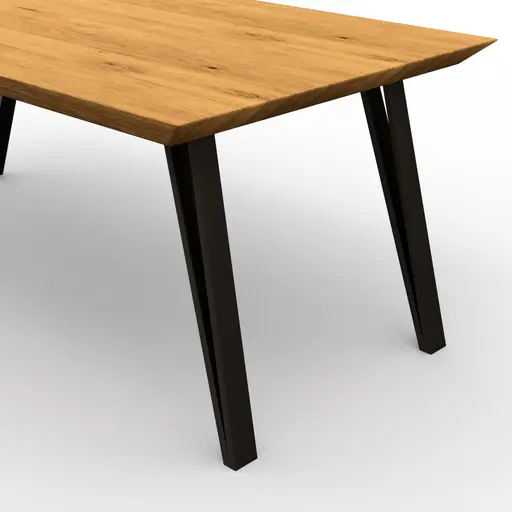 Couchtisch Savannah - Wildeiche massiv, natur geölt