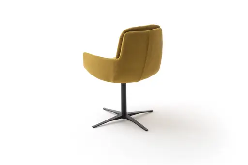 Armlehnstuhl - drehbar, Stoff, Pistaziengrün